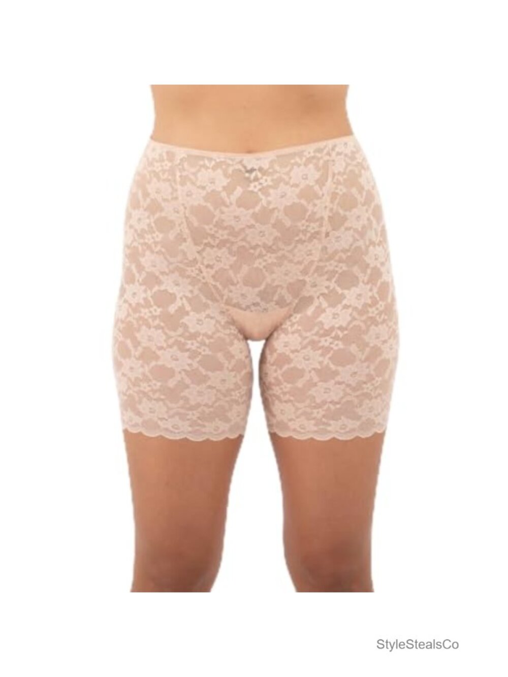 Lace Slip Shorts Anti Chafing Panties High Waist Under Dresses